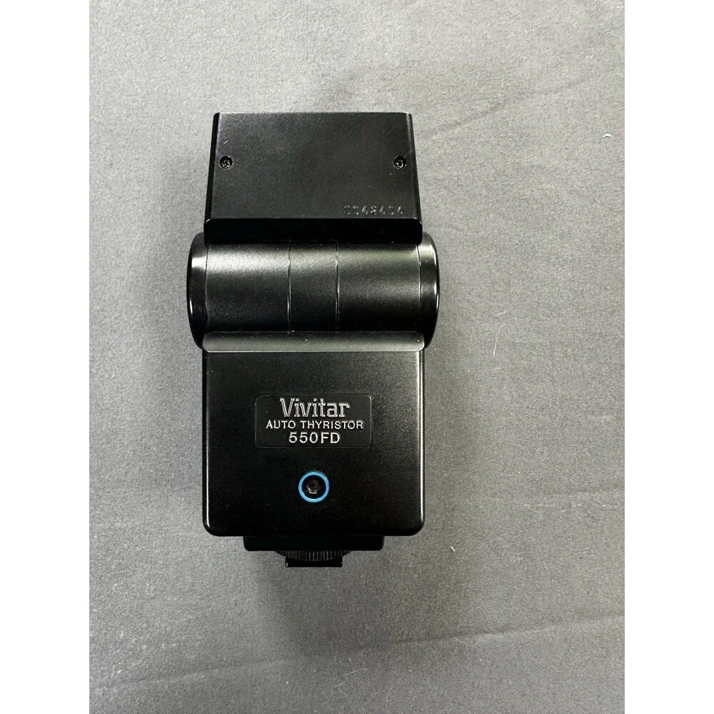 Vintage Vivitar 550FD C/R Auto Thyristor electronic flash.
